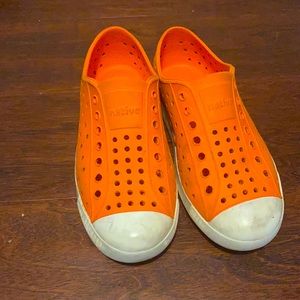 Kids Orange Native Shoe